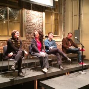 GRNW 2014 authors Astrid Amara, Ginn Hale, Laylah Hunter, and Samuel Jarius Pettit